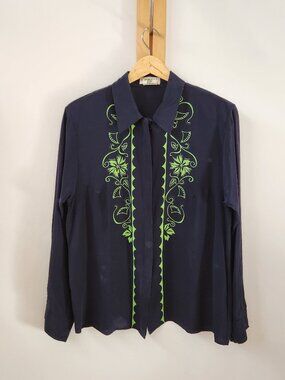 Laurèl Silk Blouse / Women's M